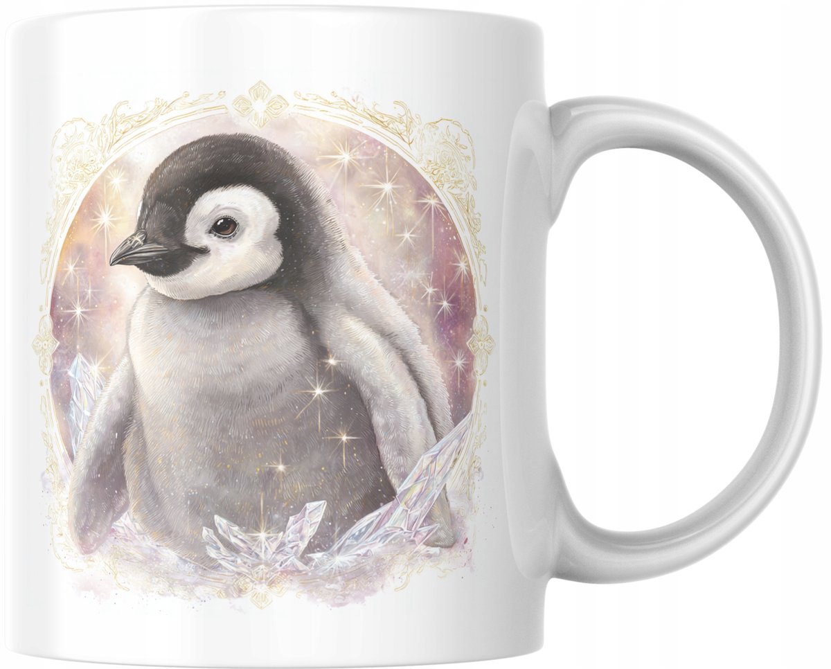 Merkloze Mok met Schattige Pinguïn - Perfect Cadeau voor Winterliefhebbers