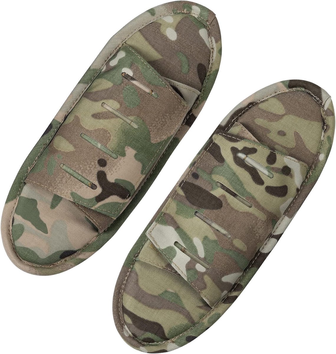 Tactische schoudervullingen voor rugzak Vest Universele verwijderbare bescherming Pads schouderriem ademend Cover Pad (Multi-camo)