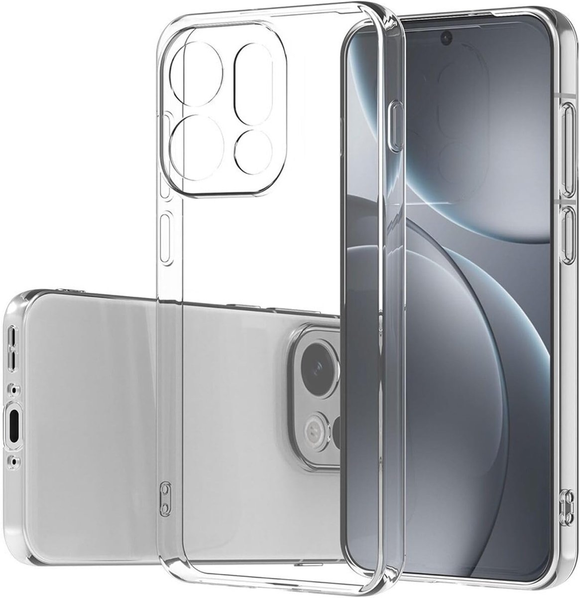 Dun TPU Hoesje Geschikt voor Oppo Find X9 Pro | Back Cover | Lichtgewicht | Ultra Dun | Flexibel | Zacht | Doorzichtig