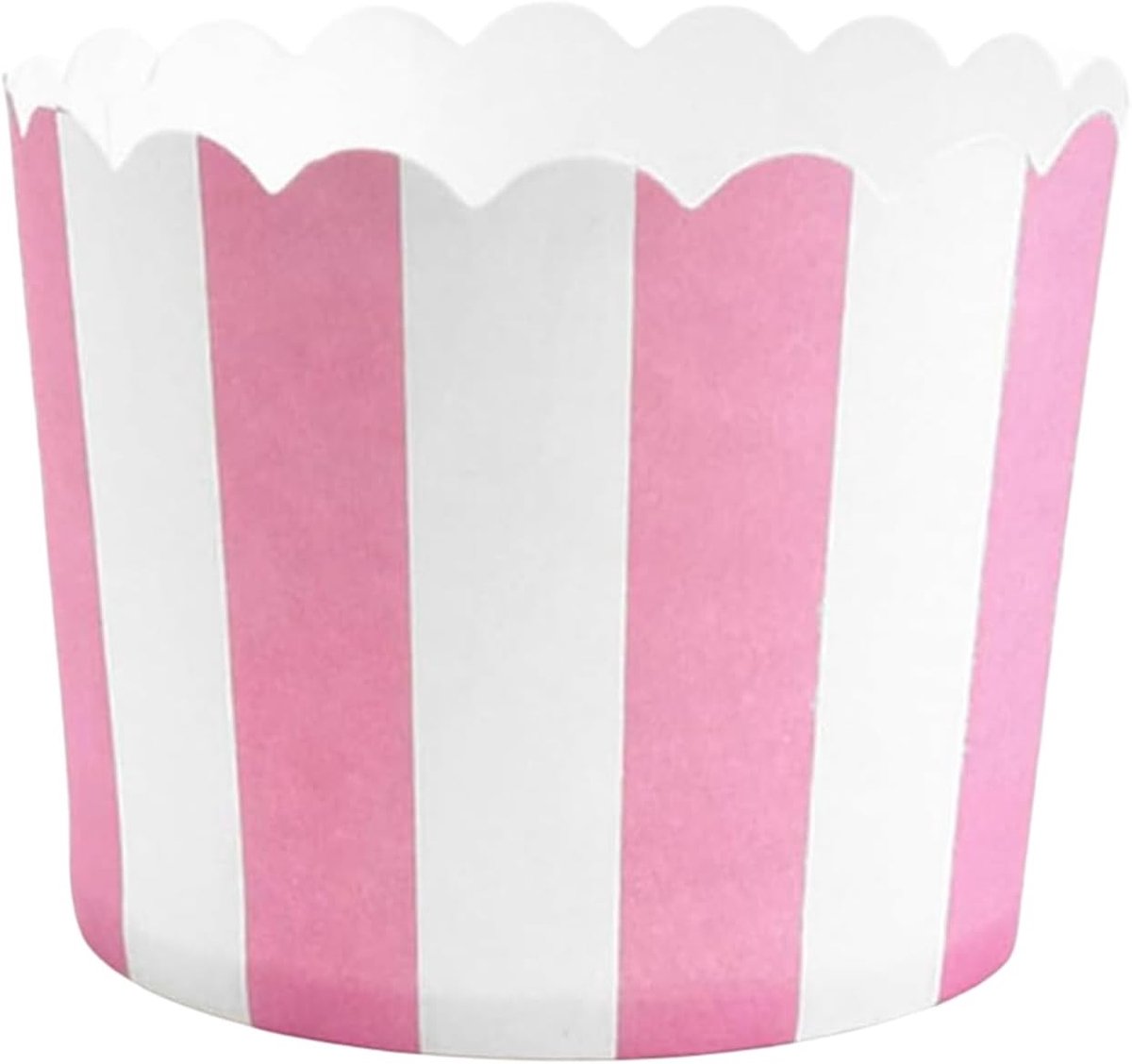 Wegwerp, muffinvormpjes, bakpapier, cupcake-liners, bakvormen van stevig papier (roze)