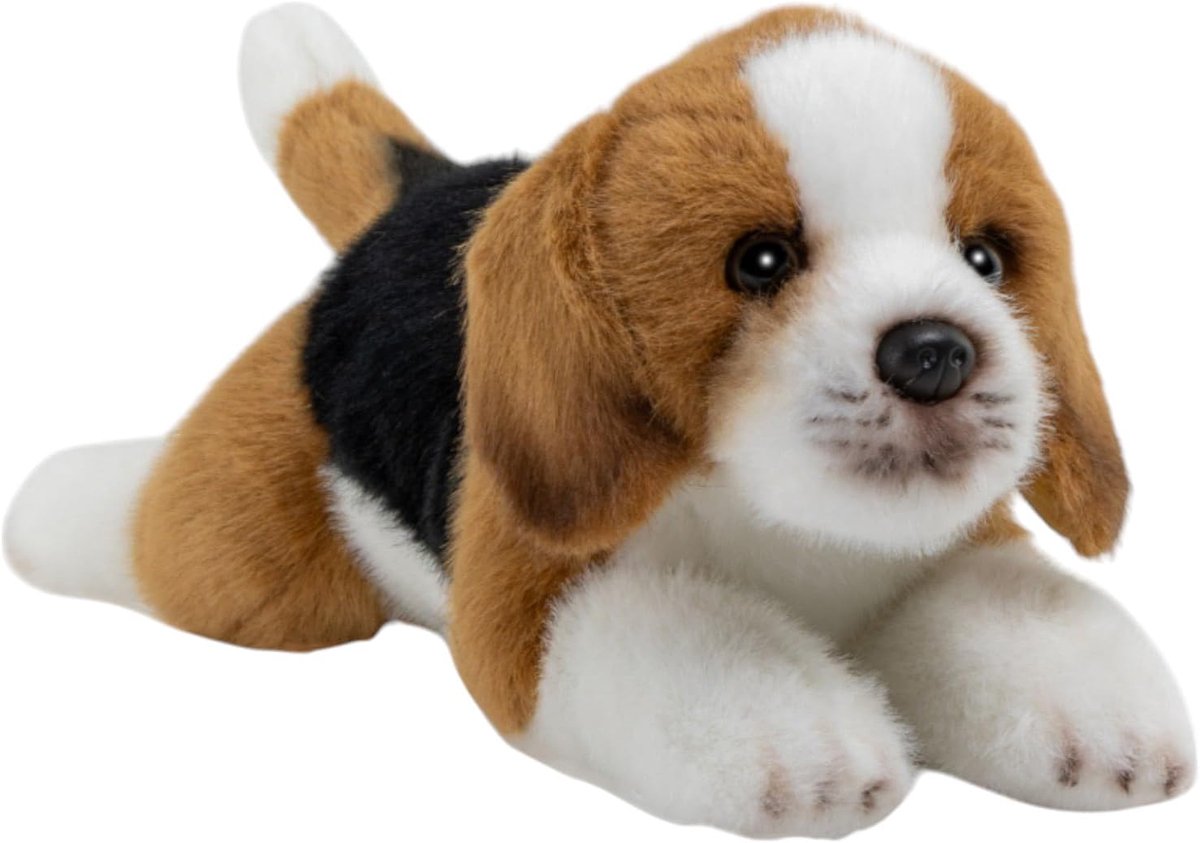 Dick Beagle ca. 20 cm, pluche dier, knuffeldier, knuffeldier 3717