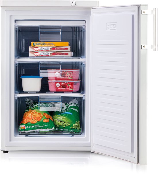 DOMO DO91140F Tafelmodel Vriezer - Kleine Diepvries - 80L - Energieklasse A - Wit