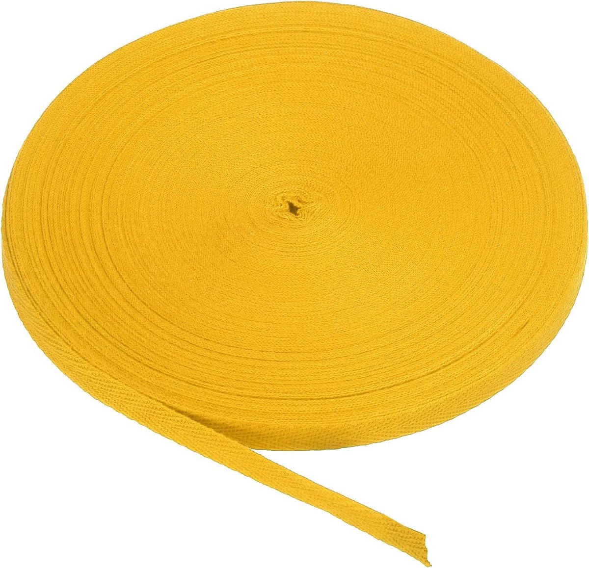 Katoen Twill Tape 3/8 Inch 50Yards Katoen Lint Bias Binding Tape Visgraat Tape Voor Naaien Binding Gift Wrapping Craft DIY Golden