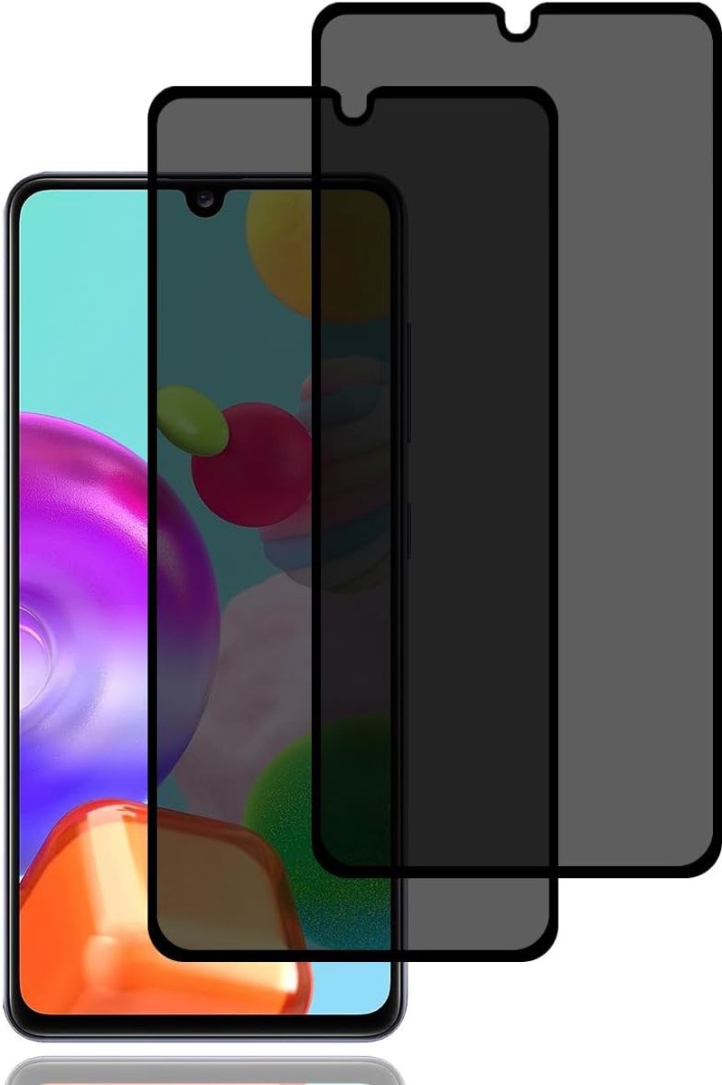 Screen Protector voor Samsung Galaxy A41 [2 stuks] | anti-spy gehard glas film,9H hardheid,krasbestendig,hoge gevoeligheid,anti-spy schermbeschermer voor Samsung Galaxy A41
