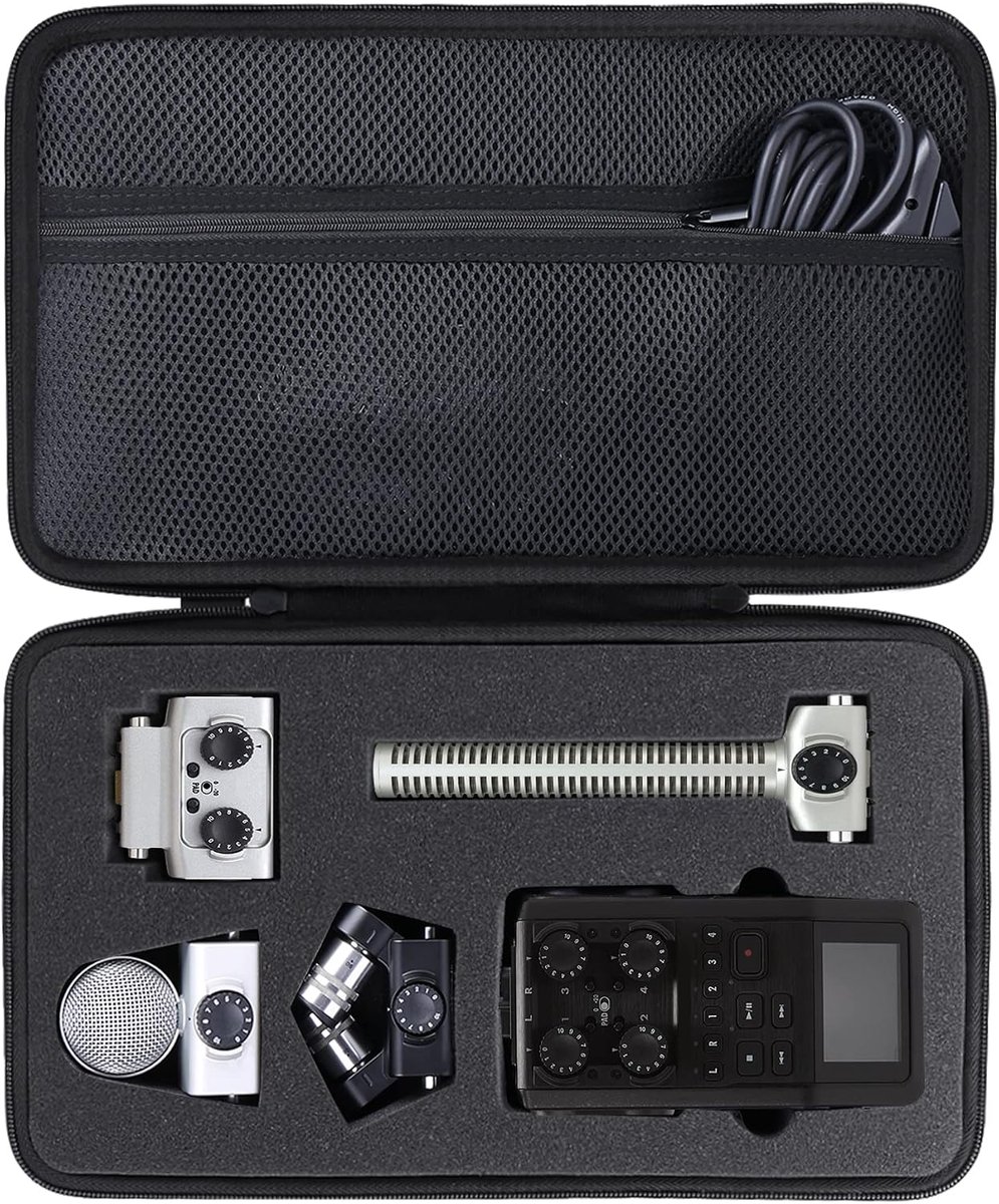 Co2CREA Opslag Carry Travel Hard Case voor Zoom H6 All/SSH-6/EXH-6/MSH-6 Draagbare Recorder, Alleen Case