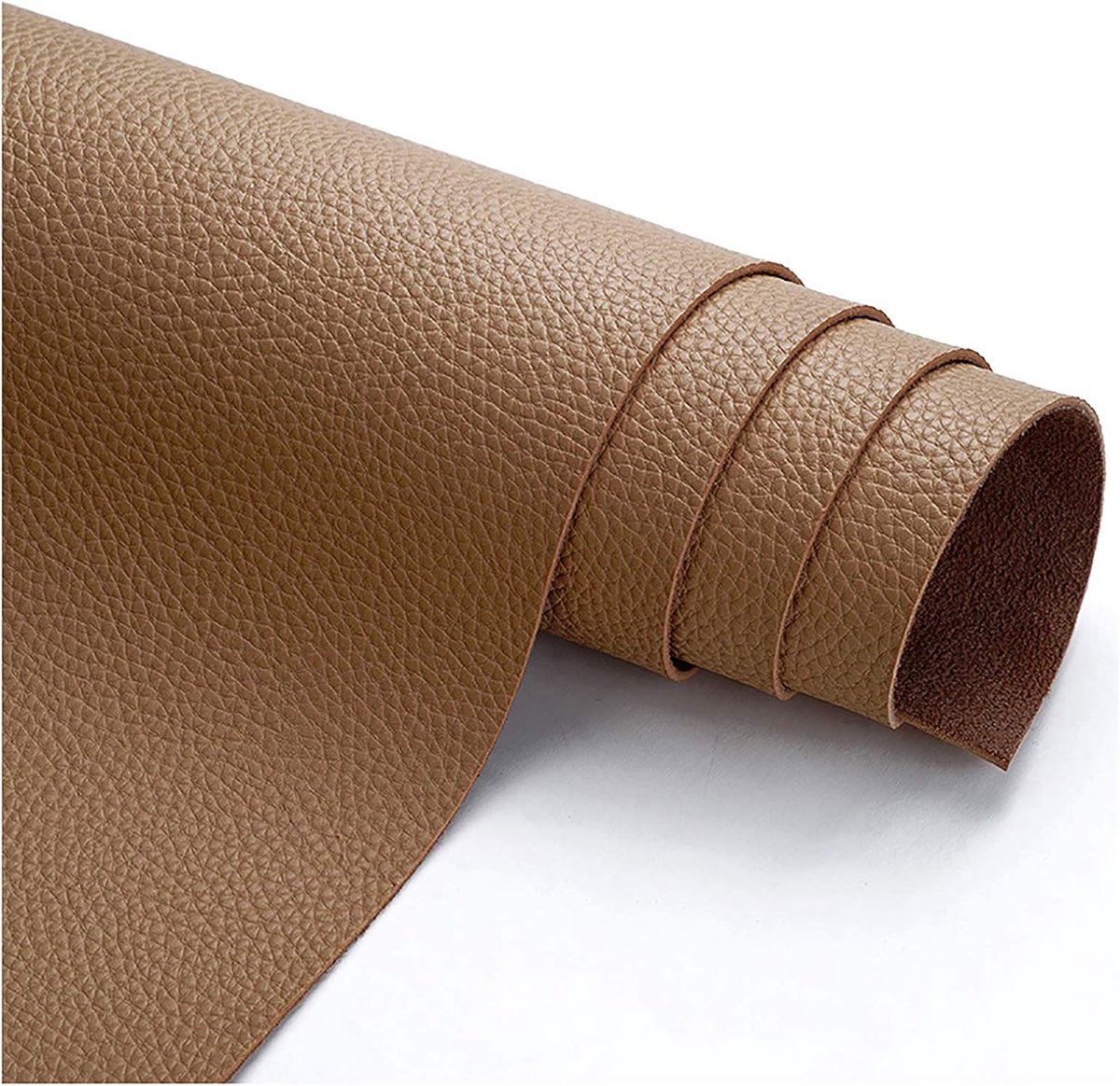 Stof Kunstleer Kunstleer Kunstleer Bekleding Stof Materia Dikken 1.9mm Kunstleer MateriaLeer, Reparatie Tassen, Textiel, Bekleding, Decoratie-Kameel 1.38x6m