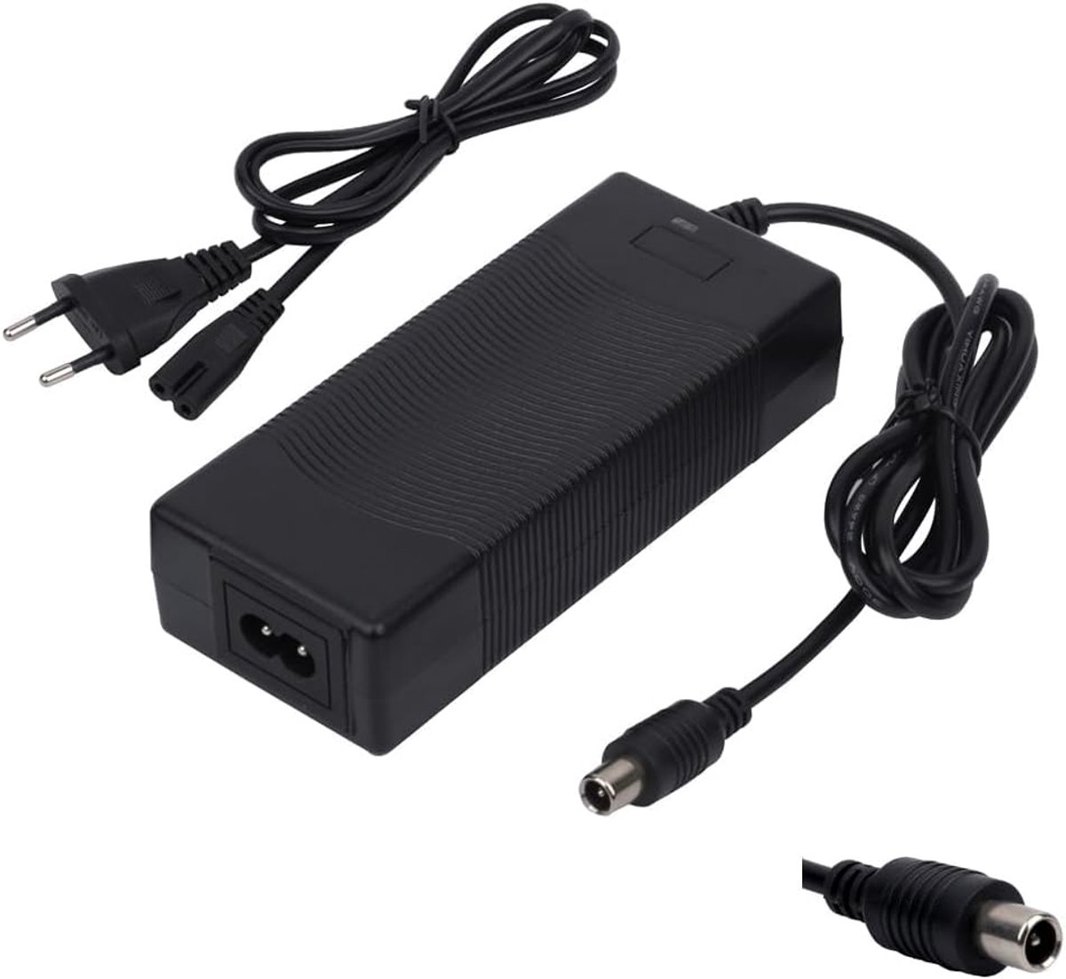 Oplader voor elektrische step voor Xiaomi M365, 42 V, 2 A, acculader voor elektrische scooters, scooter, laadadapter voor Xiaomi M365 / 1S, Ninebot ES1 / ES2 / ES4