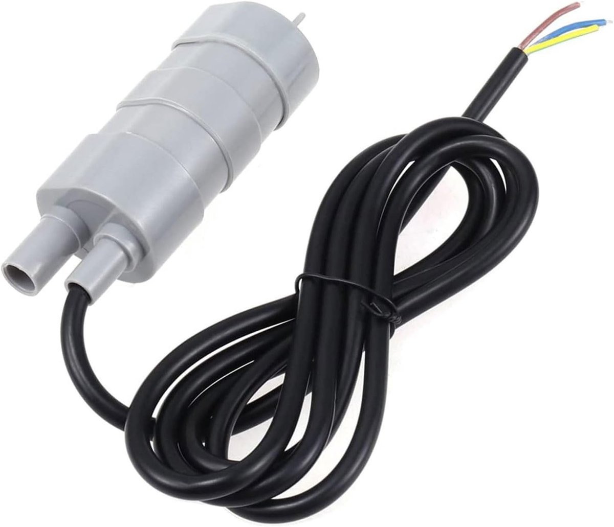 12 V, 840 l/u, 3 A, pomp met hoge doorstroming, waterpomp met micromotor voor camper, vijver, aquarium, fontein voor aquarium | Voor camper, vijver, aquarium, fontein