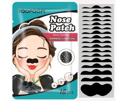 Actieve Koolstof Neusstrips voor Mee-eters, Sterke Adsorptie en Reiniging, Zacht en Huidvriendelijk, Mee-eter Neusstrips, Unisex, 16 stuks/doos - mee eters verwijderaar, neus strips mee eters, skin care spullen