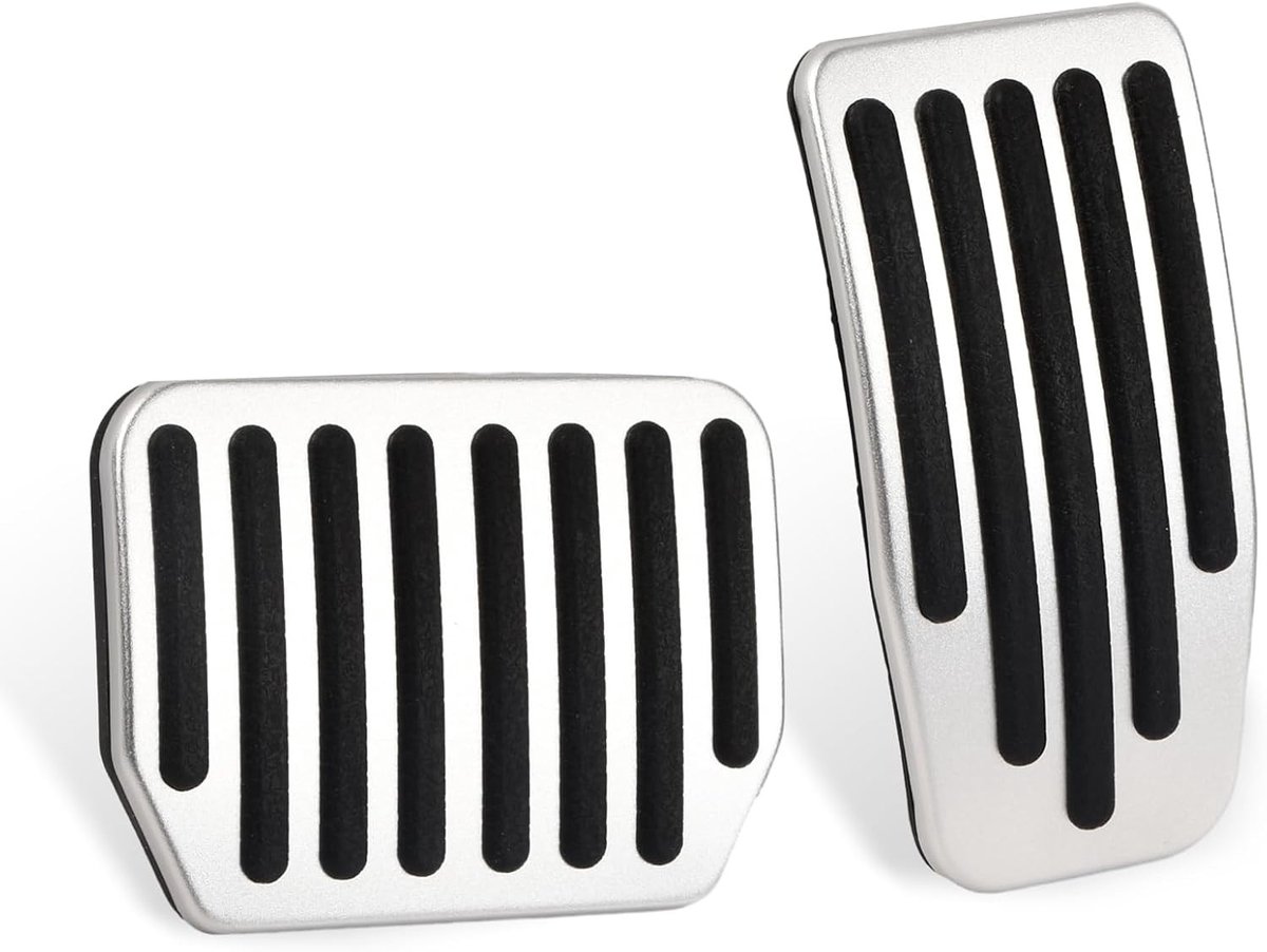 Non-slip Pedal Covers voor Tesla Model 3 en Model Y - Accessoires voor Rem- en Gaspedaal 2017-2023