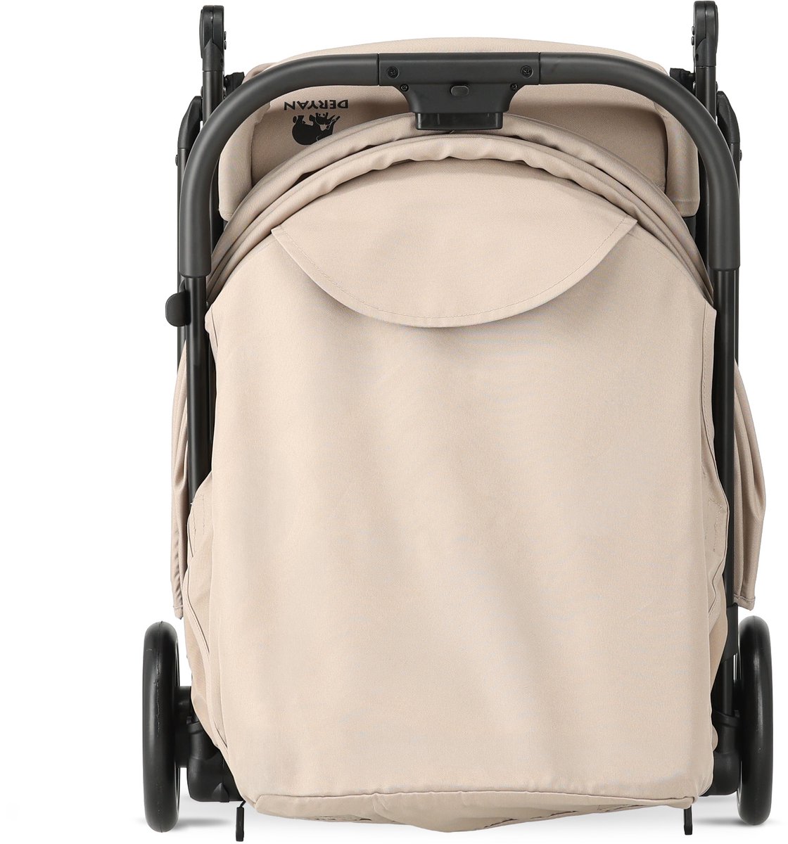 Deryan Easy Luxe Buggy - Lichtgewicht - Compact - Inklapbaar - Taupe – foto 8