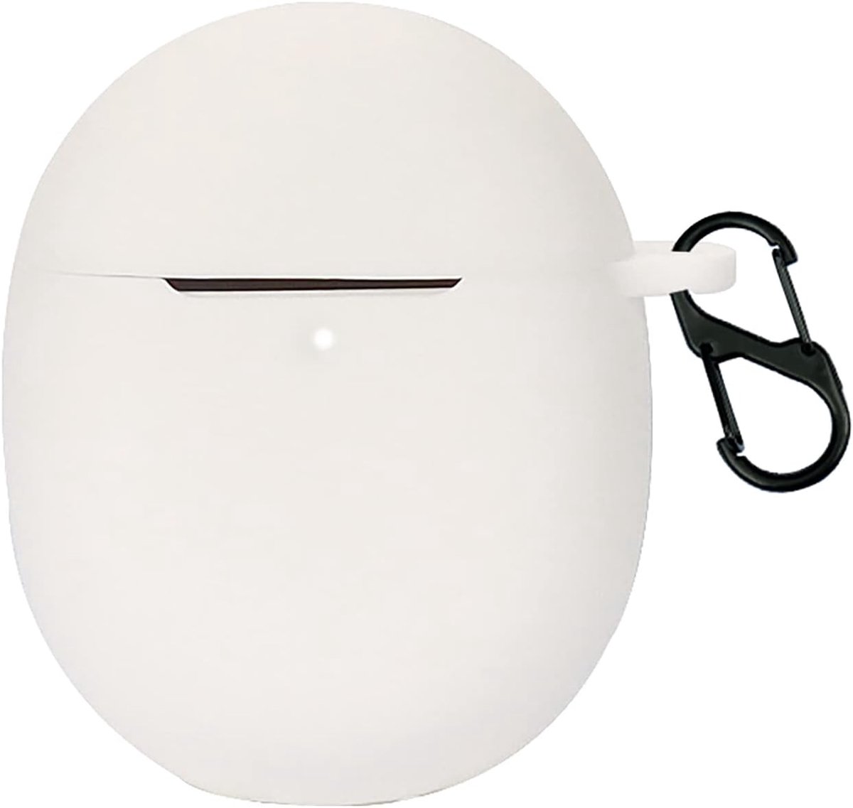 Cilicone Hoesje compatibel met Google Pixel Buds Pro/Buds Pro 2, ultradunne zachte hoes, slim fit, valbestendig, niet gemakkelijk vuil - wit