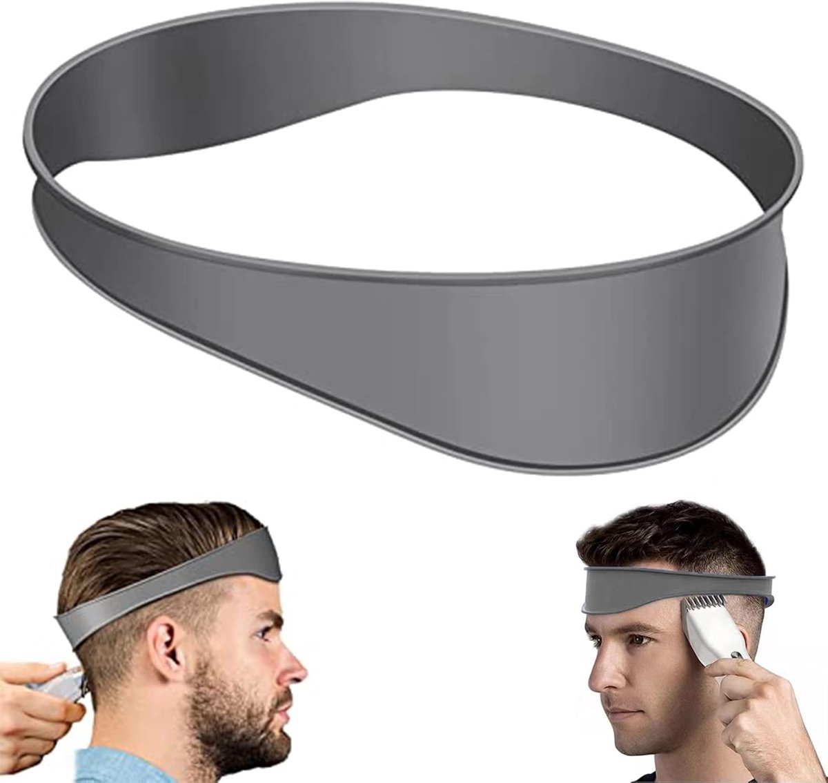 Scheren decolleté sjabloon en snijgeleiding, gebruikt voor het scheren en behouden van een netheid, Haircut Template