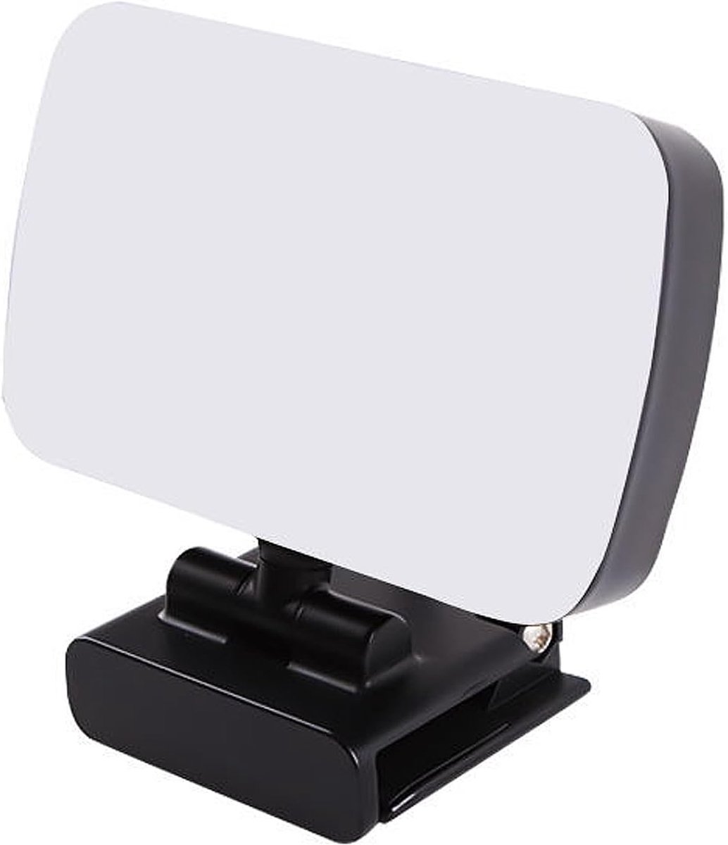 120 Lamp Kralen Videoconferentie Selfie Licht Plug-in Type Instelbaar 3 Kleurtemperaturen 10 Helderheidsniveaus Geschikt voor Mobiele Telefoon Laptop Camera en Vlog