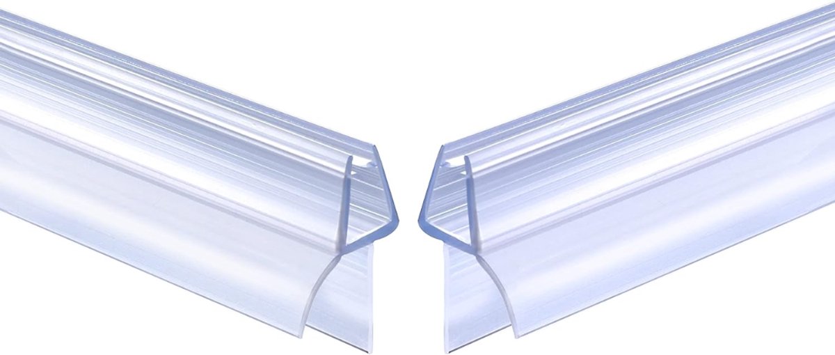 ZRNS® Douchedeur Afdichting 2 x 60 cm - Douchestrip 4, 5 en 6 mm - Lekstrip - Waterkering Douche