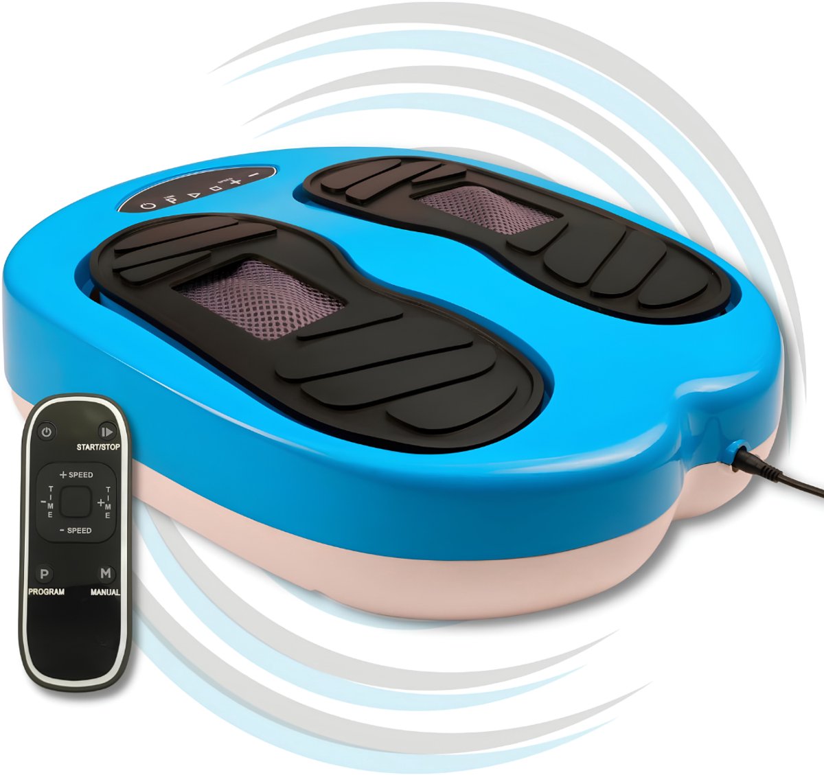 Lìon® Voetmassage Apperaat - Massageapparaat - Voetmassage Apparaat Shiatsu - Blauw - 40cm x 36cm x 13cm