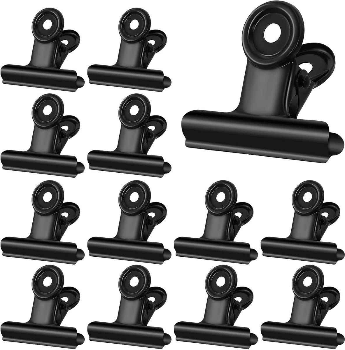 SolidKeus - Set van 20 Metalen Bulldog Klemmen