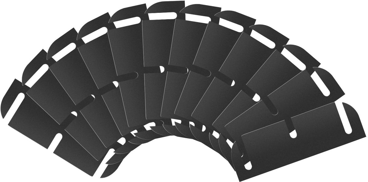 SolidKeus - 12 Stuks Deur Scharnier Vullingen voor Reparatie