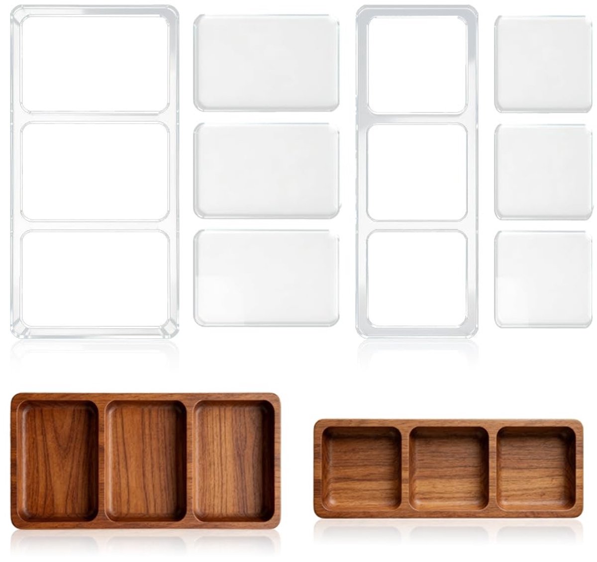 SolidKeus - Acryl Router Templates voor Houtbewerking DIY