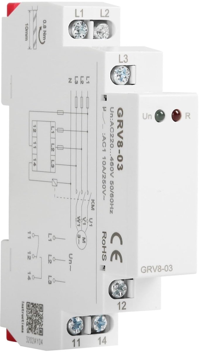 SolidKeus - Spanning Bewakingsrelais GRV8-03 M265