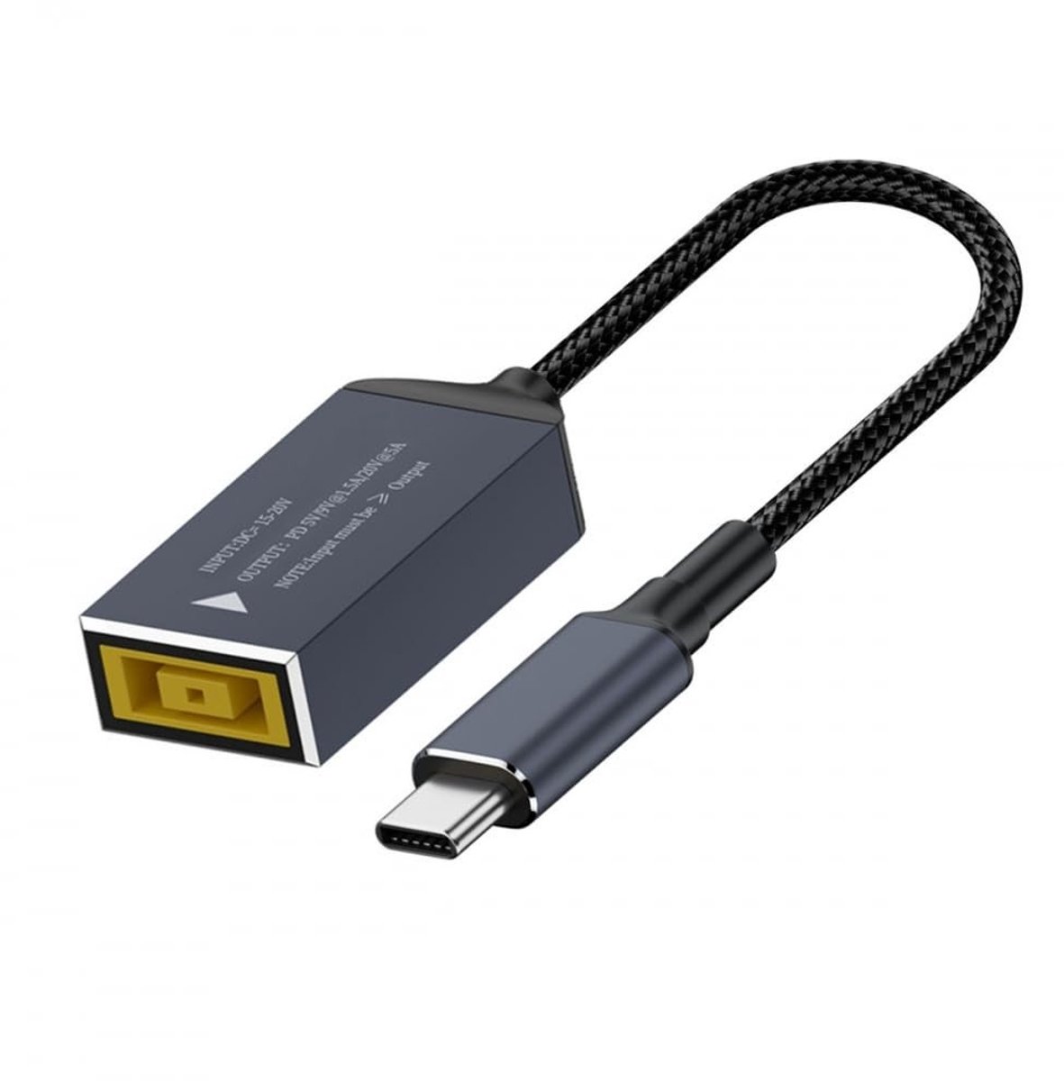 SolidKeus - USB-C Oplaadkabel voor Laptop met 100W PD Snelladen