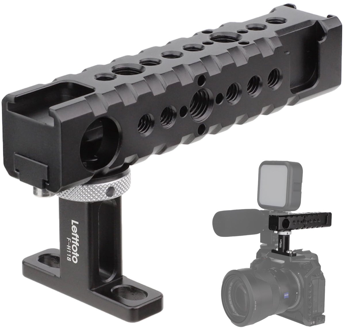 SolidKeus - Universele Handgreep voor DSLR Camera Cage en Videocamera