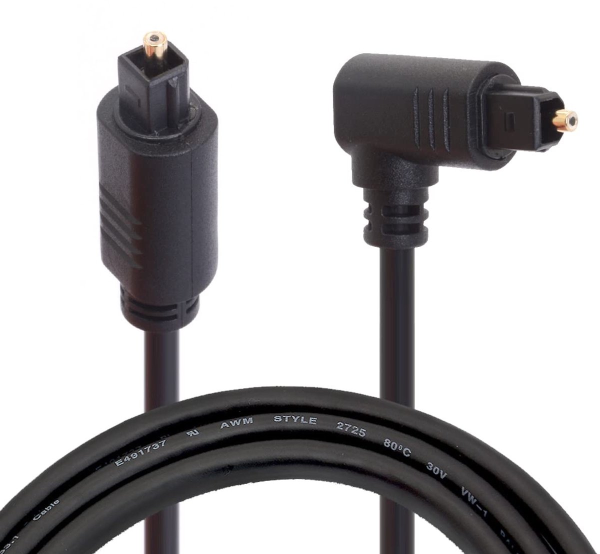 SolidKeus - 90 Graden Toslink Kabel voor Digitale Audio