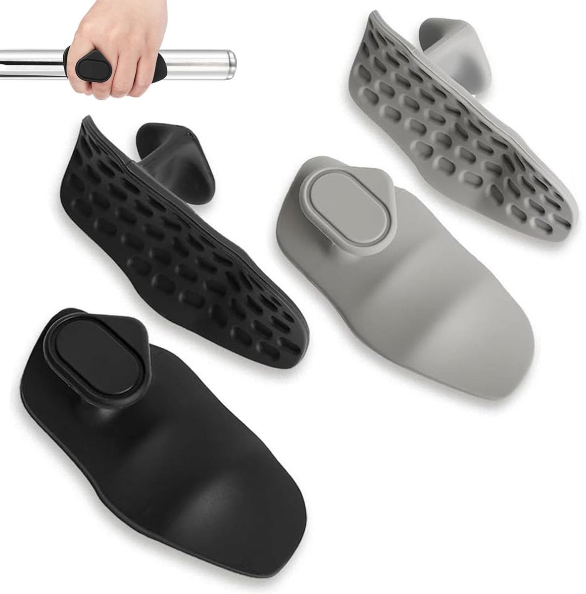 SolidKeus - Antislip Grip Pads, 2 Paar voor Krachttraining