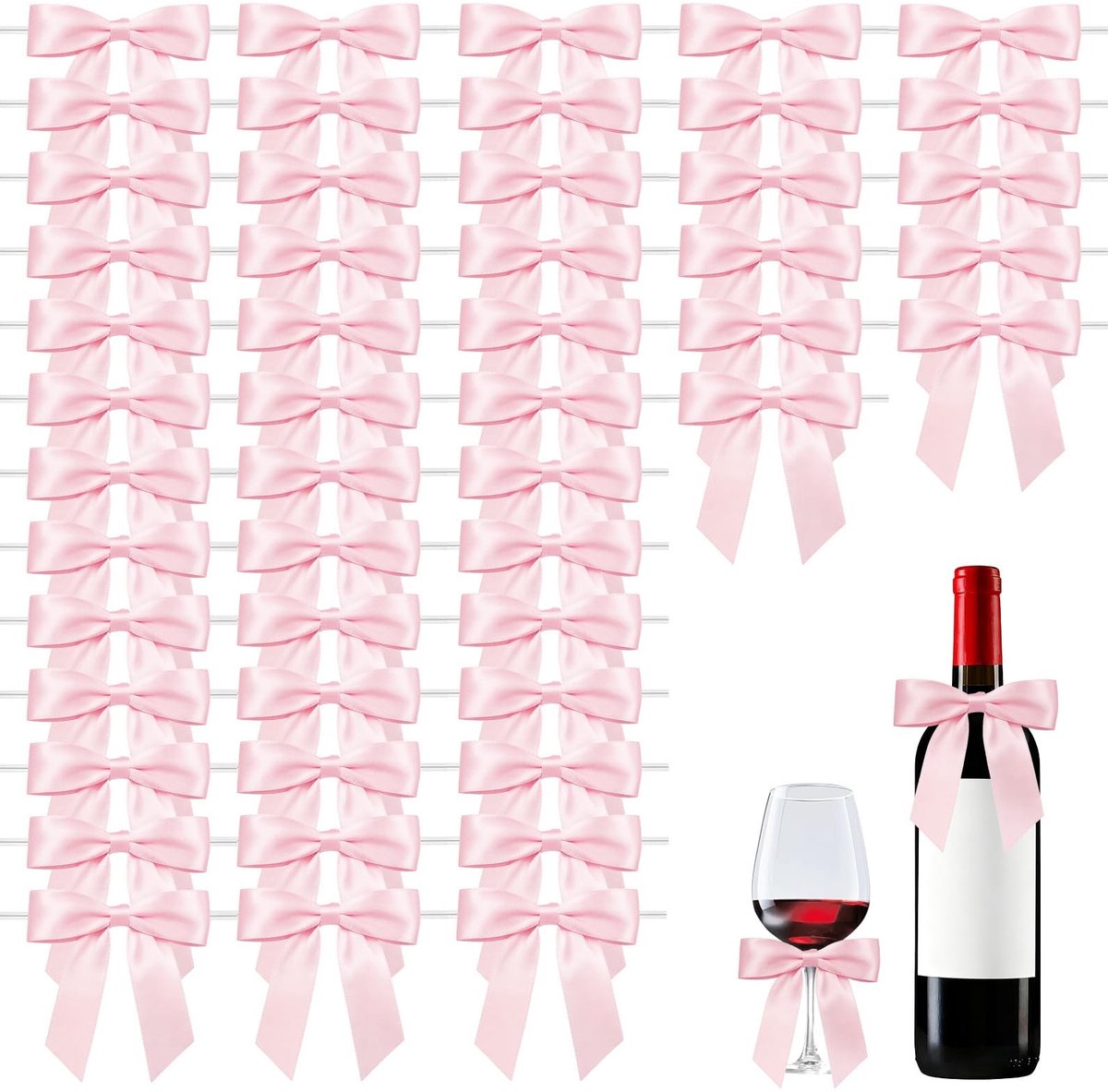 SolidKeus - Decoratieve Cadeaubogen in Roze
