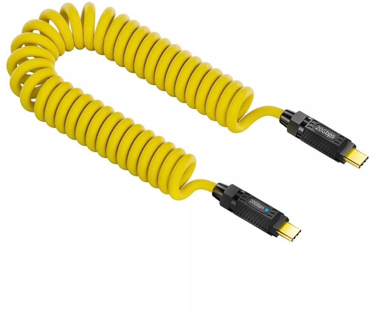SolidKeus - USB-C naar USB-C Kabel voor Gaming en Dataoverdracht