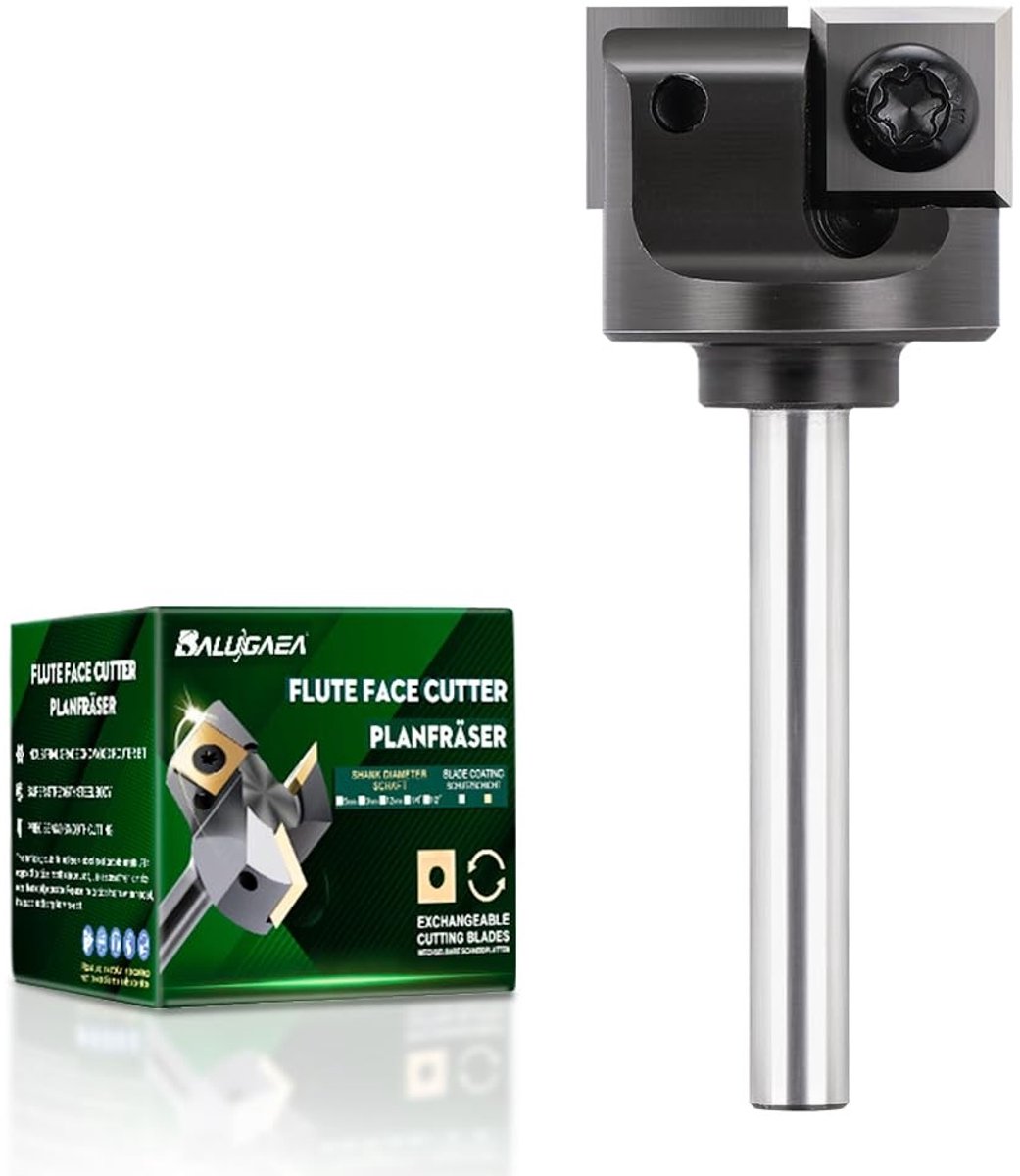 SolidKeus - Router Freesfrees 6 mm Schacht voor Houtbewerking