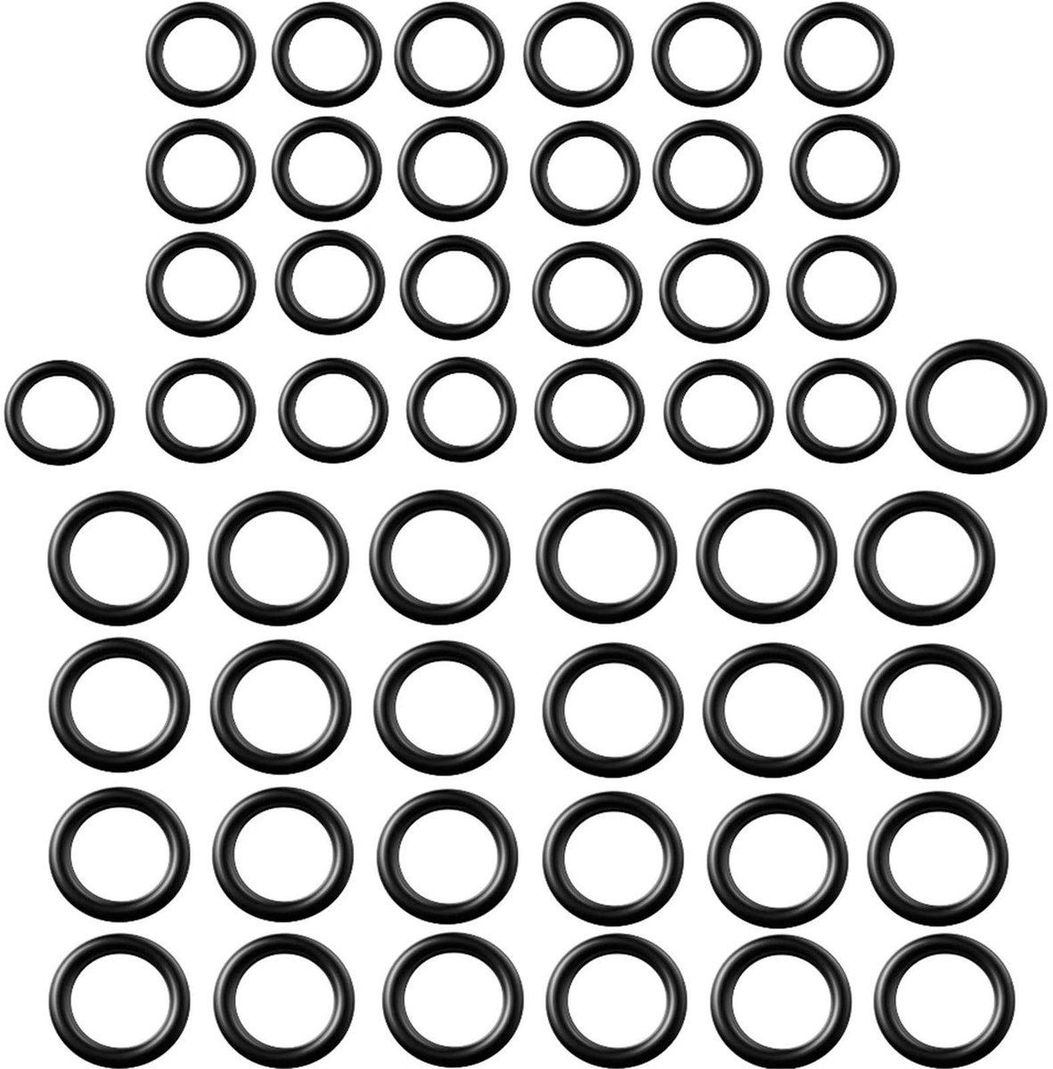 SolidKeus - 50 Stuks O-ringen voor Hogedrukreiniger Vervangingen