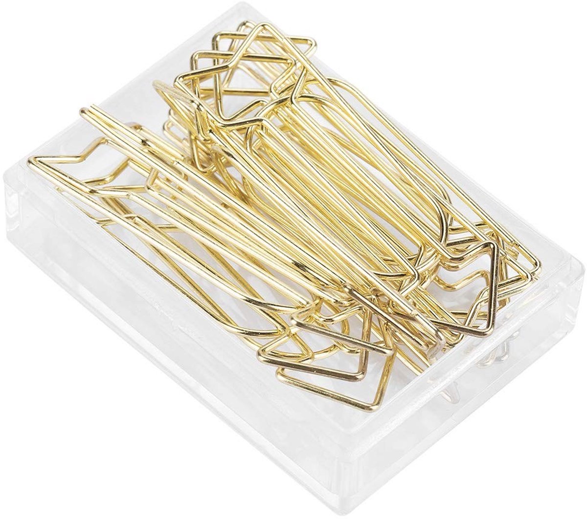 SolidKeus - 12 Stuks Grote Papierspeld Clips in Pijlvorm voor Kantoor en School