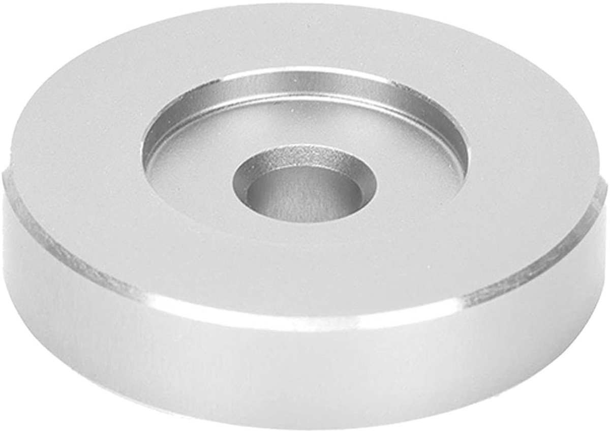SolidKeus - Aluminium 45 RPM Adapter voor Platenspeler