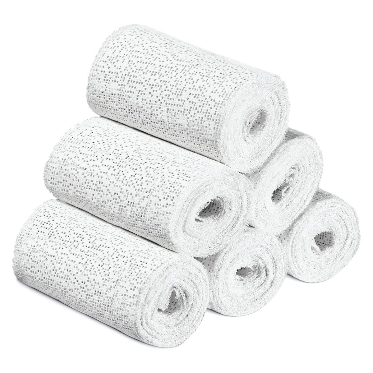 SolidKeus - Set van 6 Gipsverband Rollen 7.5 x 270 cm