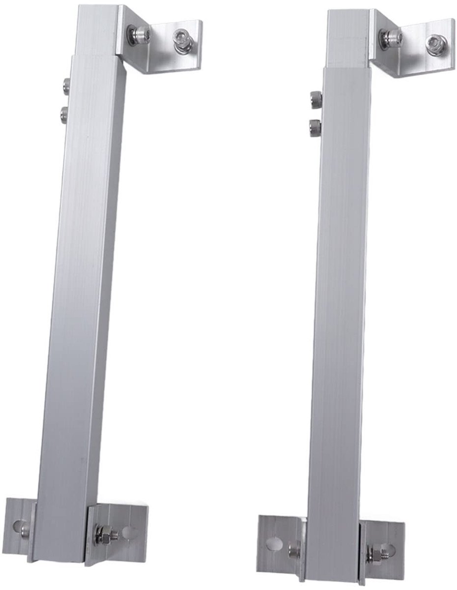 SolidKeus - Zonnepaneel Montagebeugelset Verstelbaar 15° tot 30° Aluminium