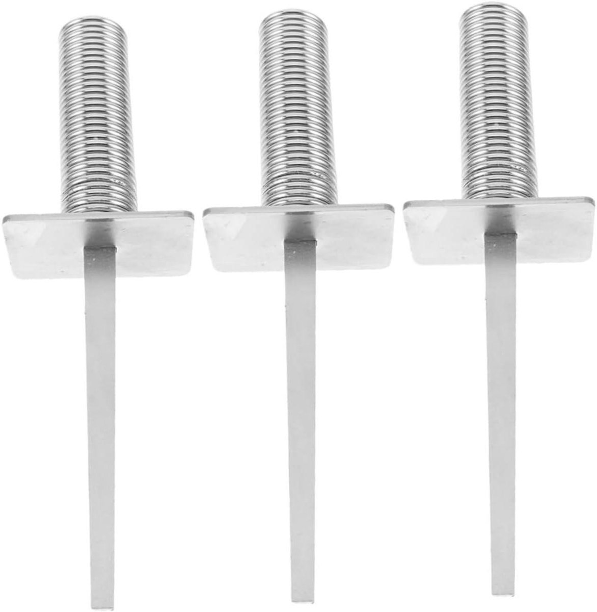 Voetbal Hoekvlag Houder - Vlaggenmast Grondpen - Voetbaltraining Verbeteren - Met Gemonteerde Spike - 25.5 cm - Zilver