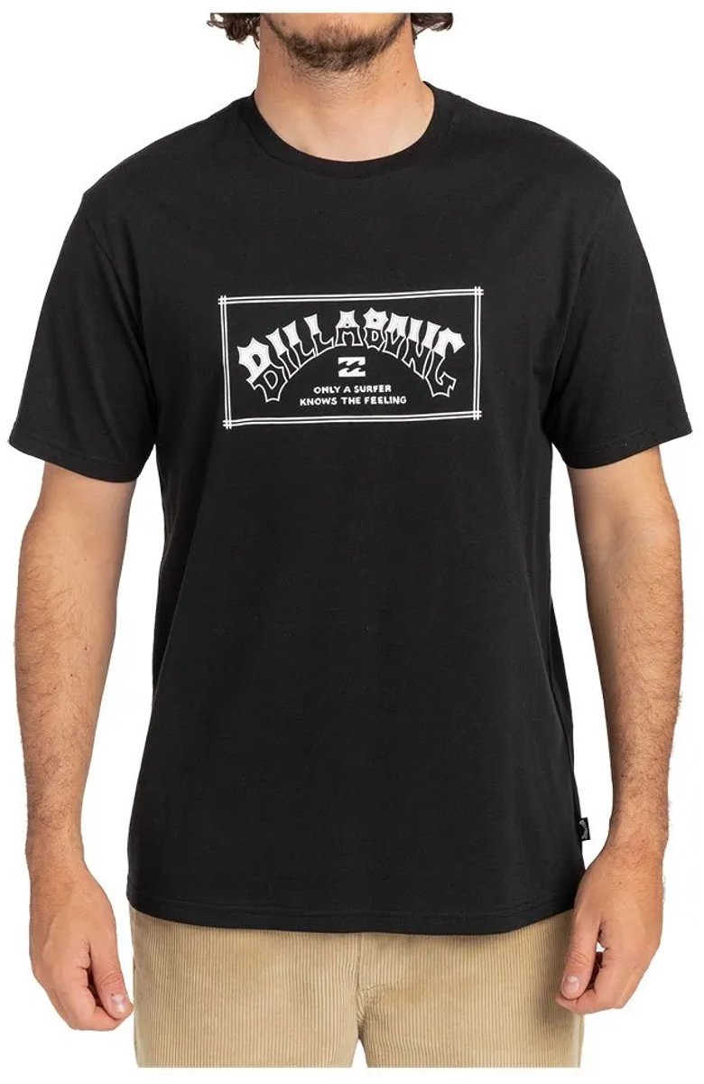 Billabong Arch Wave T-shirt Met Korte Mouwen 2XL Man Zwart