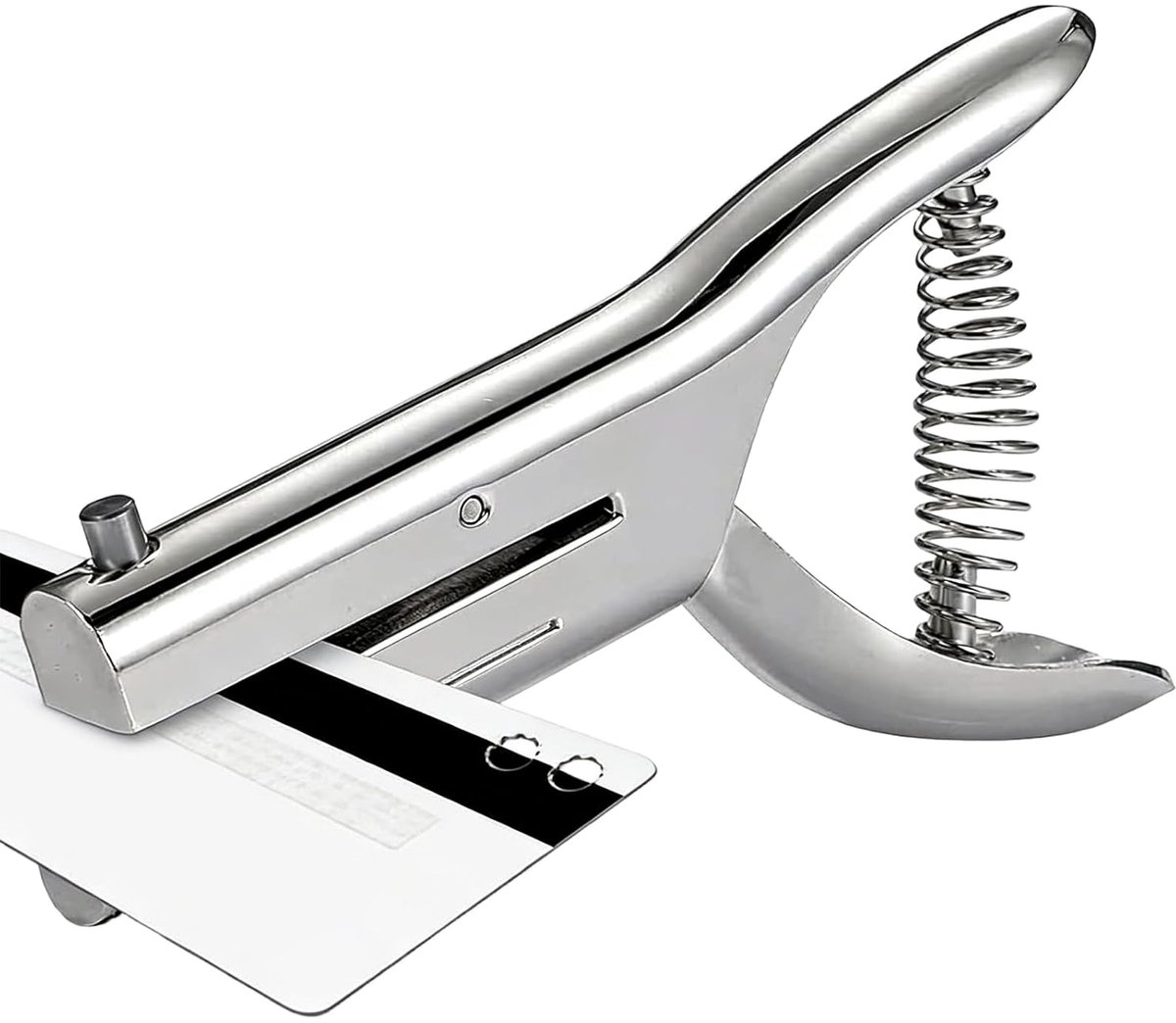 Perforator, 6 mm, stempelperforator, 1 gat, robuust, voor papier, kaarten en pvc, capaciteit tot 1,5 mm dik, papieren perforator, ideaal voor kantoor en creatieve vrije tijd