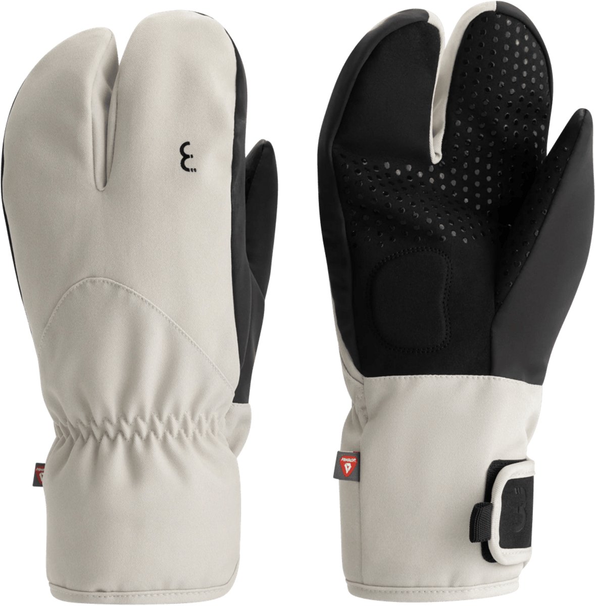 BBB Cycling SubZero 2 x 2 Fietshandschoenen Winter - Thermo - Waterdicht & Winddicht - Touchscreen - Grijs - S - BWG-50
