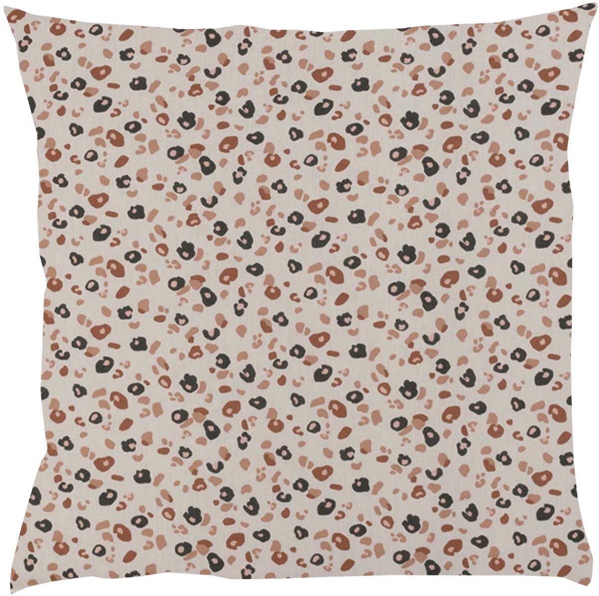 BINK Bedding Sierkussen Leopard 50 x 50 cm - inclusief vulling