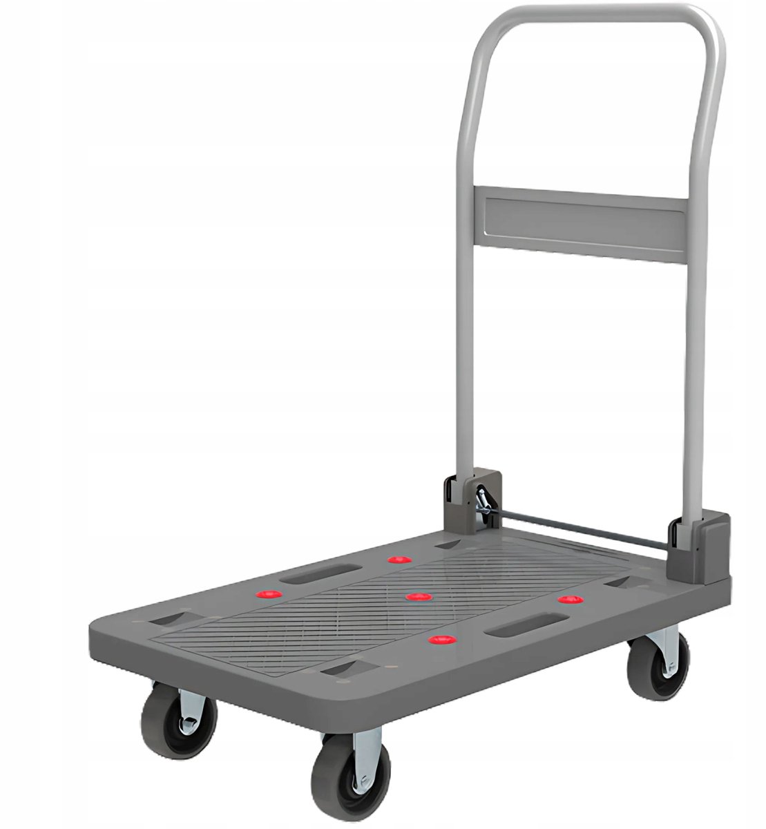 Merkloos Platformwagen - Max 150kg - Opvouwbaar handvat