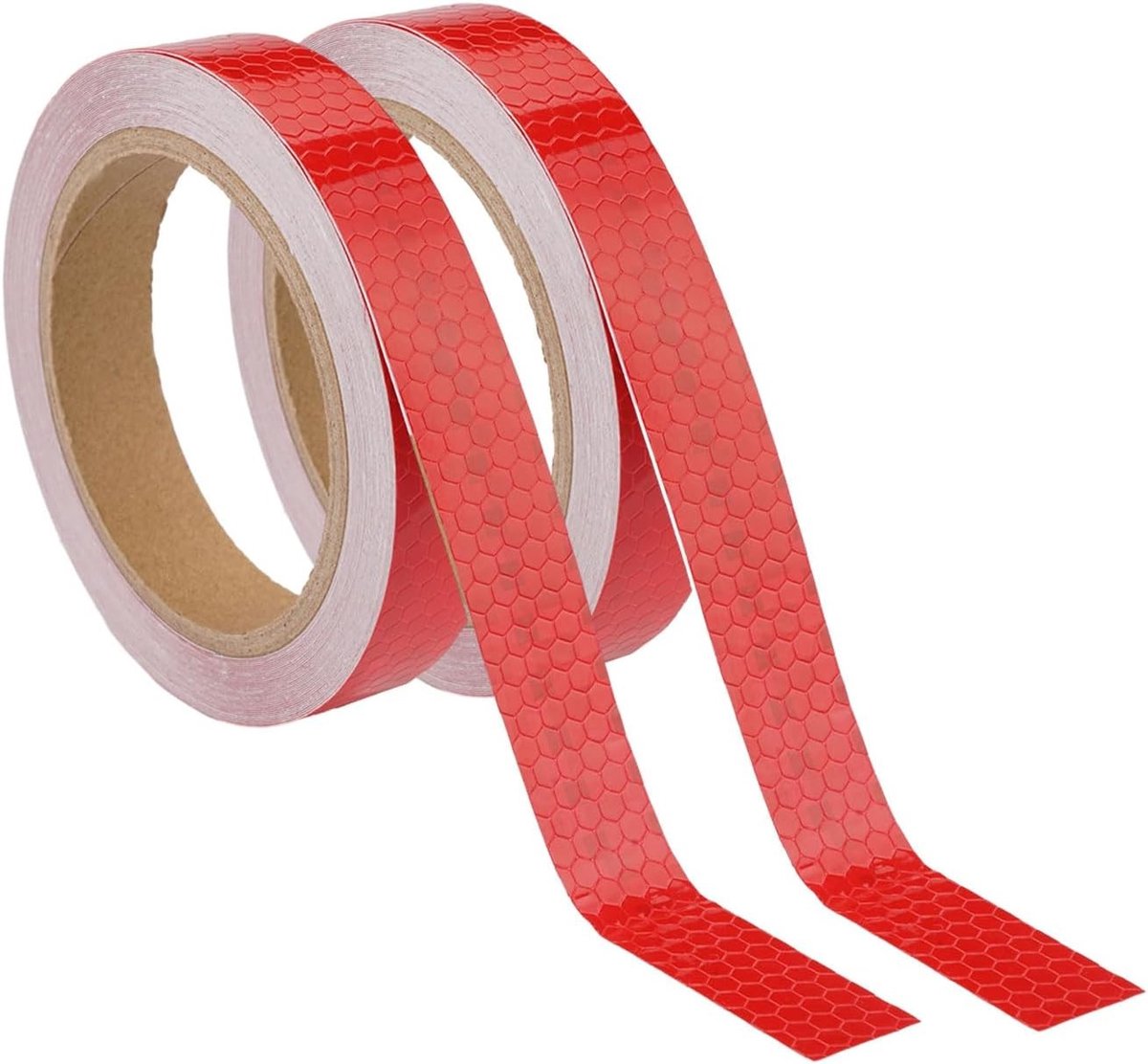 Reflecterende tape 10 m x 2 cm, zelfklevend en waterdicht, ideaal voor fietsen en auto's, veiligheidsmarkering, reflecterende strepen
