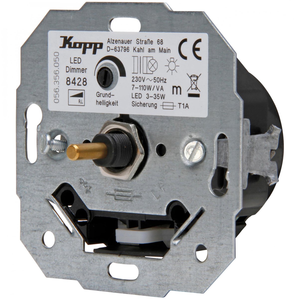 Kopp 8428 Led Dimmer Push-Change-Over 3-35W Faseaansnijding