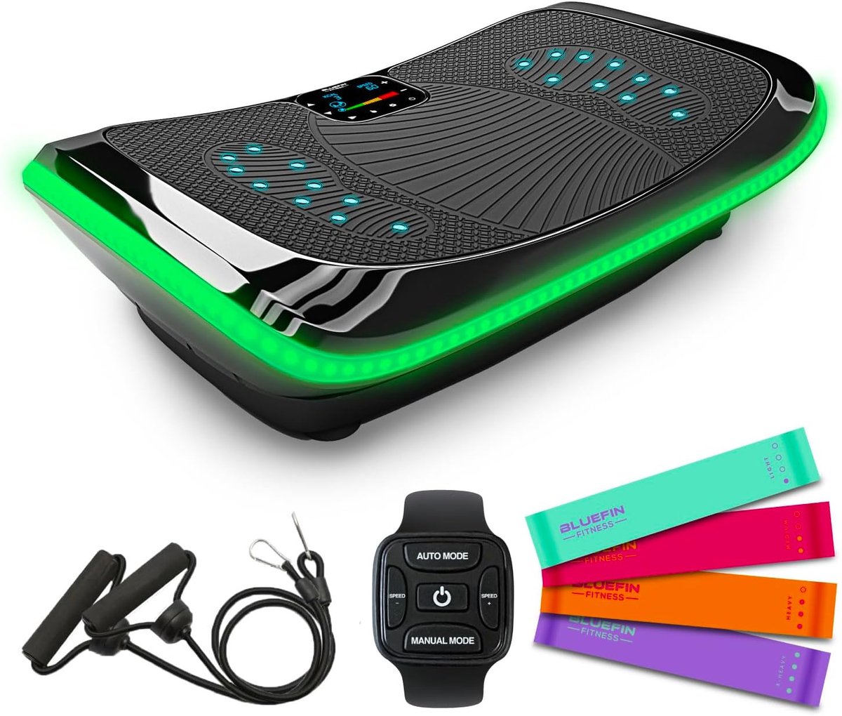 Trilplaat 4D – 3 Stille Motoren – Vibratie & Oscillatie – Afstandsbediening – Belastbaar tot 150 kg