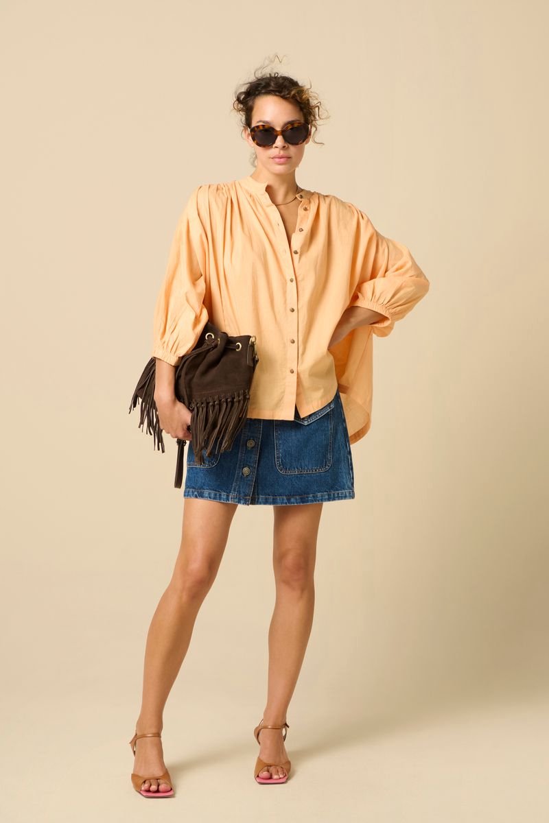 Sissy-Boy - Lichtoranje blouse