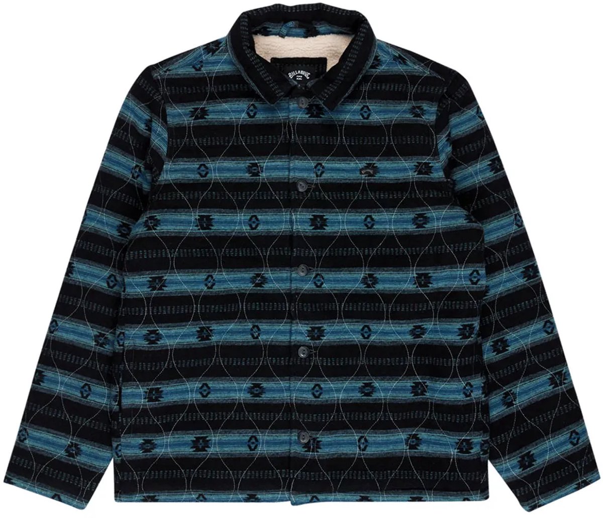Billabong Hills Jas Blauw M Man