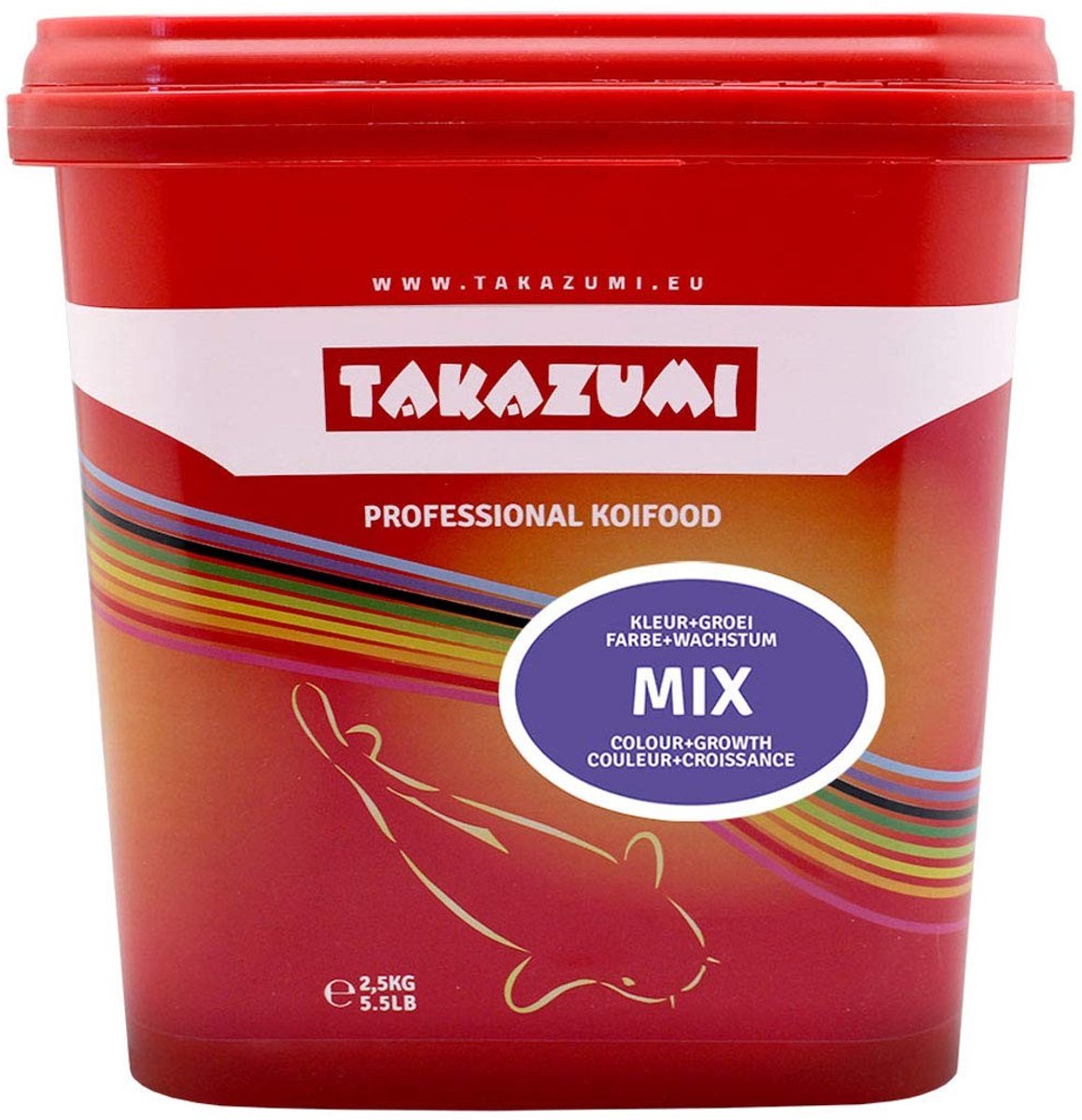 Elzusha - Mix Visvoer 4.5 kg - Professioneel Voer voor Koi en Vijvervissen