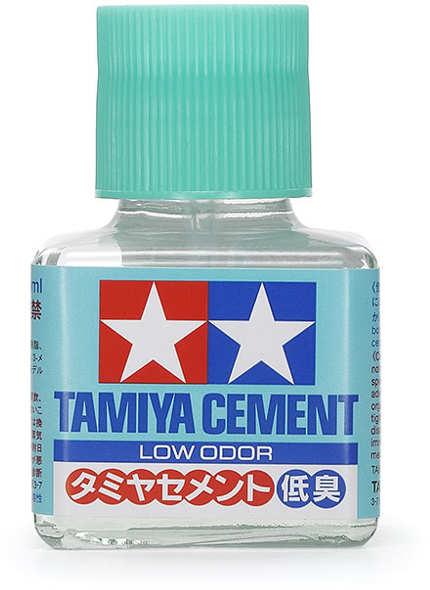 Tamiya 87238 Cement Low Odor – Kunststoflijm voor Modelbouw – 40 ml