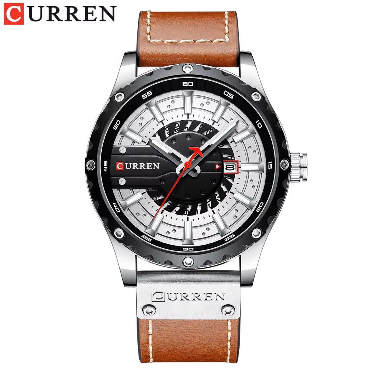 Curren 8374 Heren luxe Quartz Polshorloge Nieuwe Stijl Topmerk Fashion Casual Zakelijk